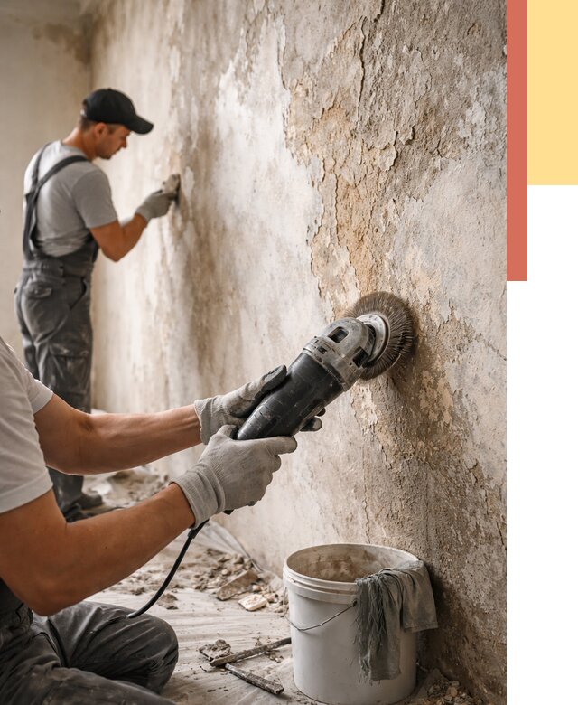 Снятие и удаление краски со стен в Реже от 2300 руб. — ОТДЕЛОЧНИК-Реж