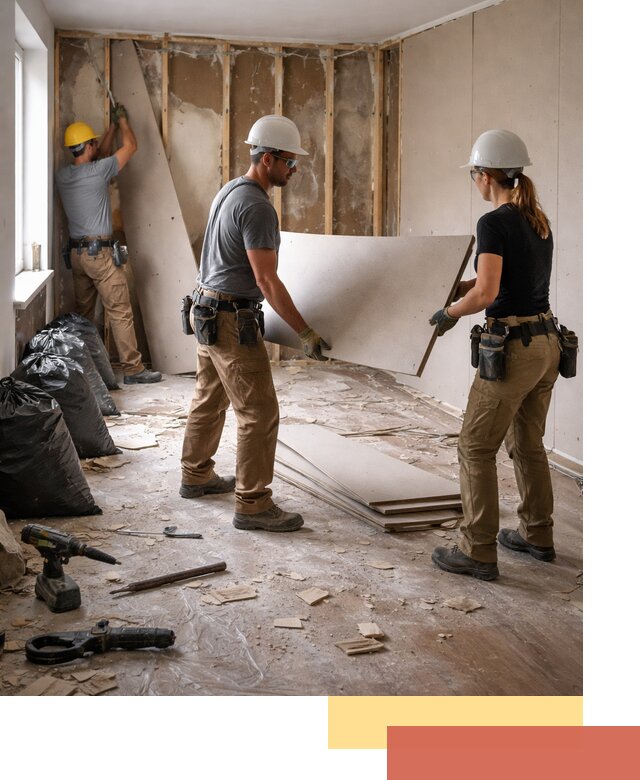 Демонтаж стеновых панелей в Реже быстро и аккуратно