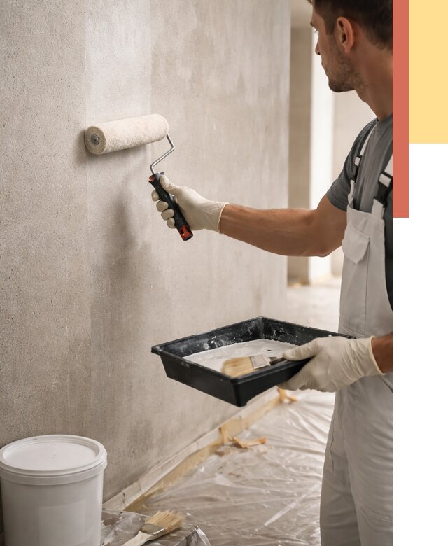 Грунтовка стен в Реже от 2410 руб. м2 — быстро, недорого, с материалом | ОТДЕЛОЧНИК-Реж