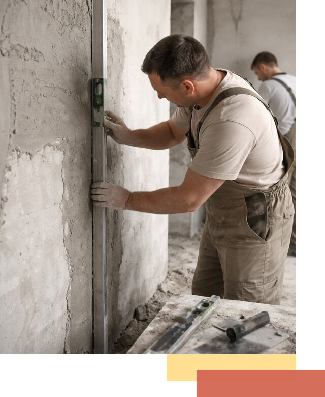 Установка штукатурных маяков в Реже с гарантией качества