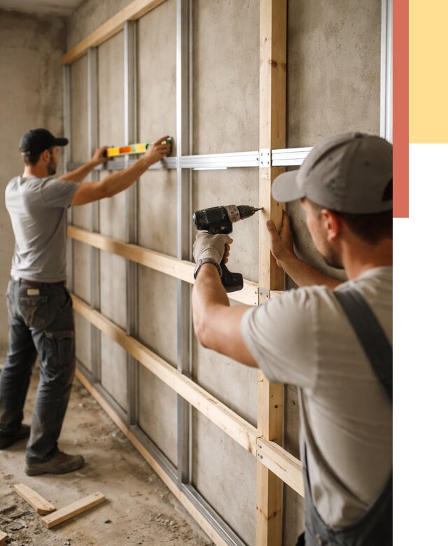 Устройство обрешетки под панели в Реже от 2300 руб. — монтаж под ключ | ОТДЕЛОЧНИК-Реж