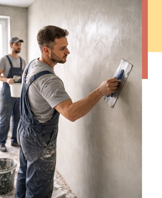 Глянцевание штукатурки стен в Реже от 8215 руб. — услуги и затирка | ОТДЕЛОЧНИК-Реж