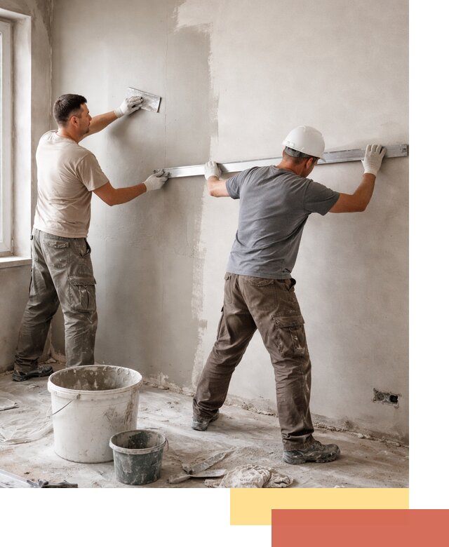 Штукатурка стен под покраску в Реже качественно и быстро