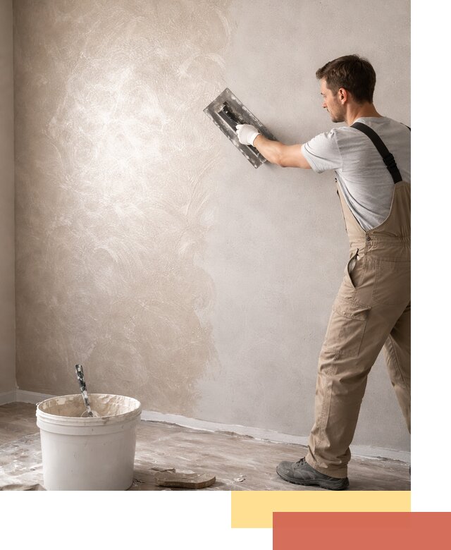 Декоративная штукатурка «Мокрый шелк» под ключ в Реже