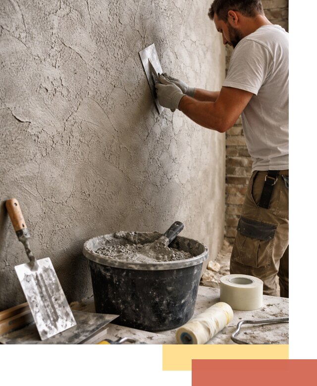 Декоративная штукатурка лофт в Реже — отделка стен и потолков