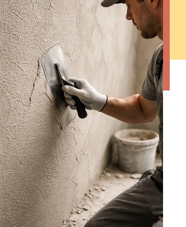 Структурная штукатурка стен в Реже от 4929 руб. под ключ | ОТДЕЛОЧНИК-Реж