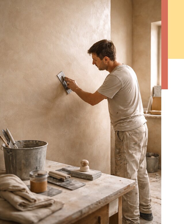 Марокканская штукатурка таделакт в Реже под ключ от 4600 руб. | ОТДЕЛОЧНИК-Реж