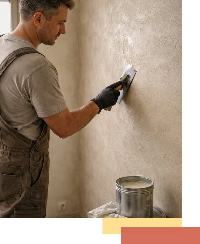 Нанесение воска на штукатурку в Реже для защиты и блеска