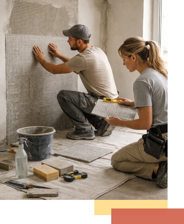 Облицовка стен мозаикой в Реже качественно и быстро