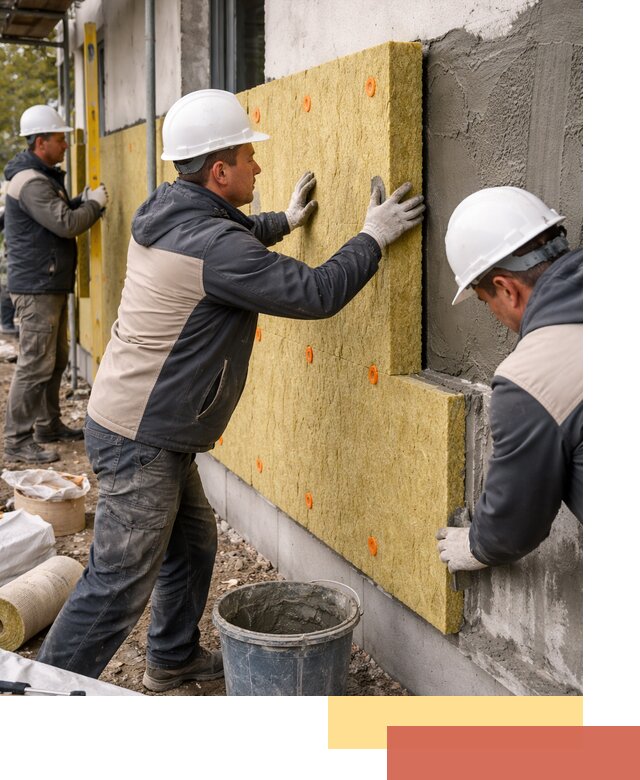 Утепление стен минватой в Реже — тепло и звукоизоляция