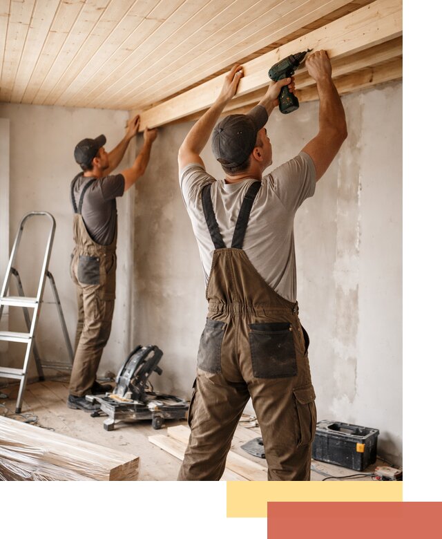 Монтаж потолка из вагонки в Реже профессионально и аккуратно