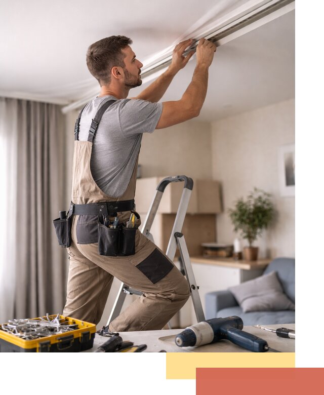 Ремонт натяжных потолков в Реже — качественно и оперативно