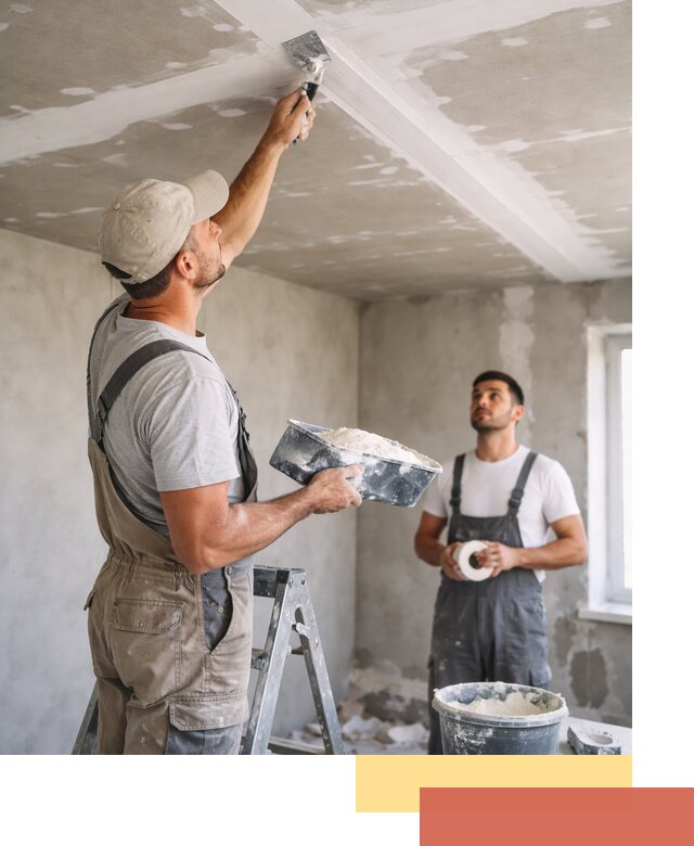 Обработка швов потолка ГКЛ в Реже: качественная заделка и шпатлевка