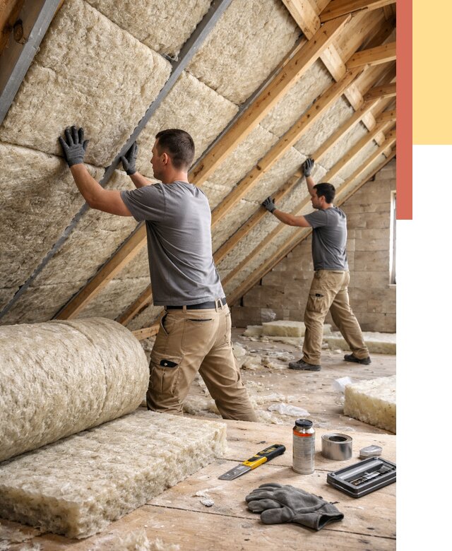 Утепление потолка минватой в Реже от 1588 руб. — быстро и недорого | ОТДЕЛОЧНИК-Реж